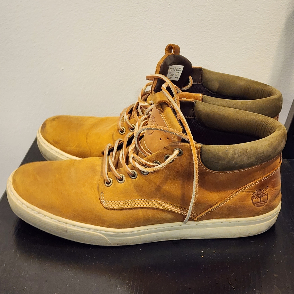 Timberland Men's Tan Leather Shoes